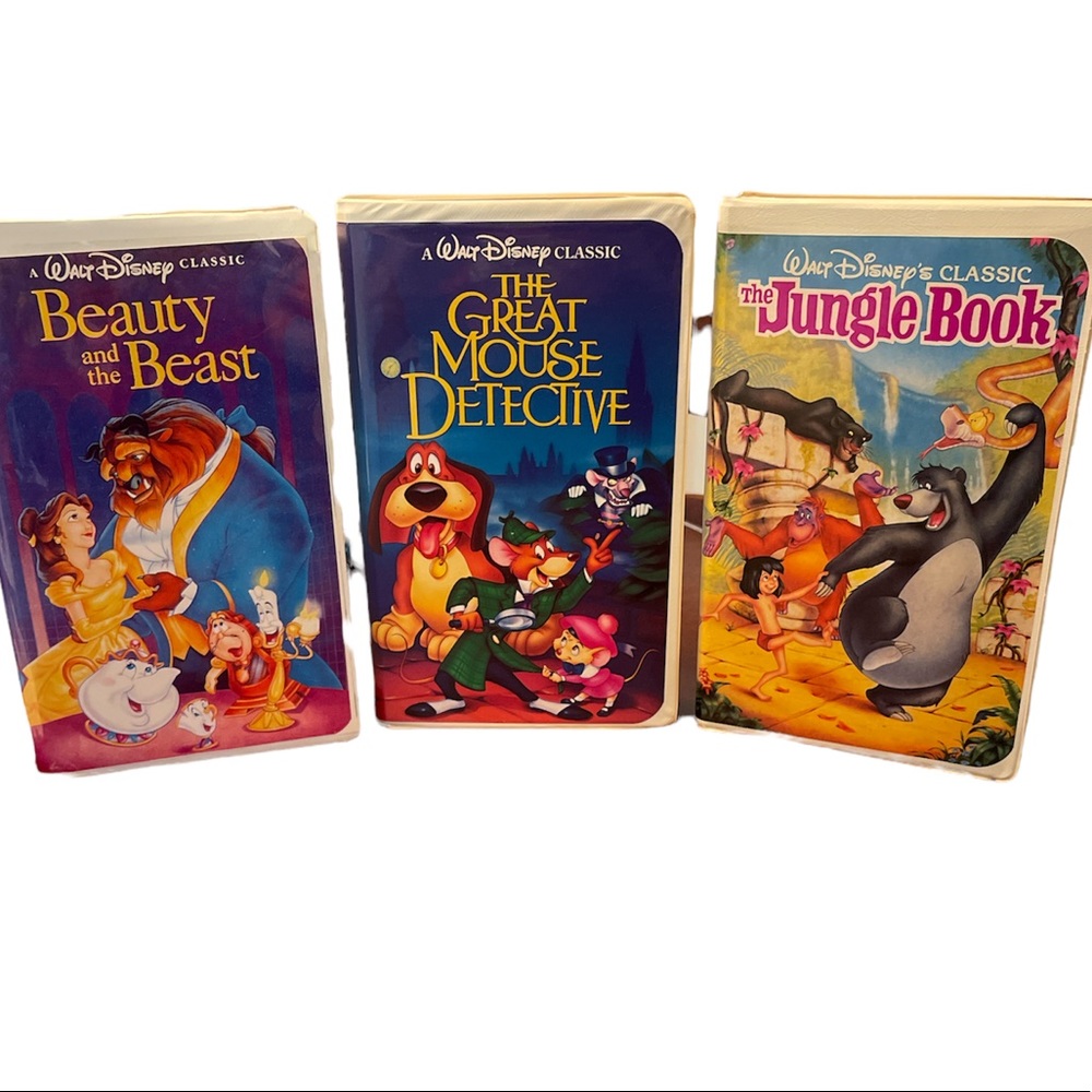 VTG Walt Disney Diamond Edition VHS - Lot of 3 (1325, 1360 and 1122).
